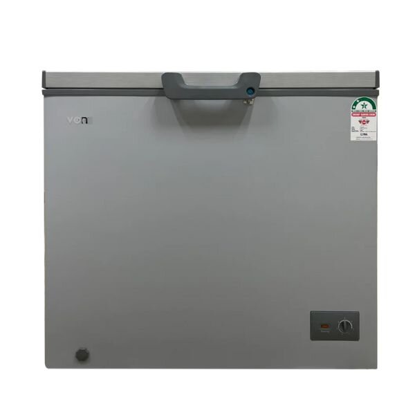 Von VAFC20DHG Chest Freezer, 198L - Silver by Other