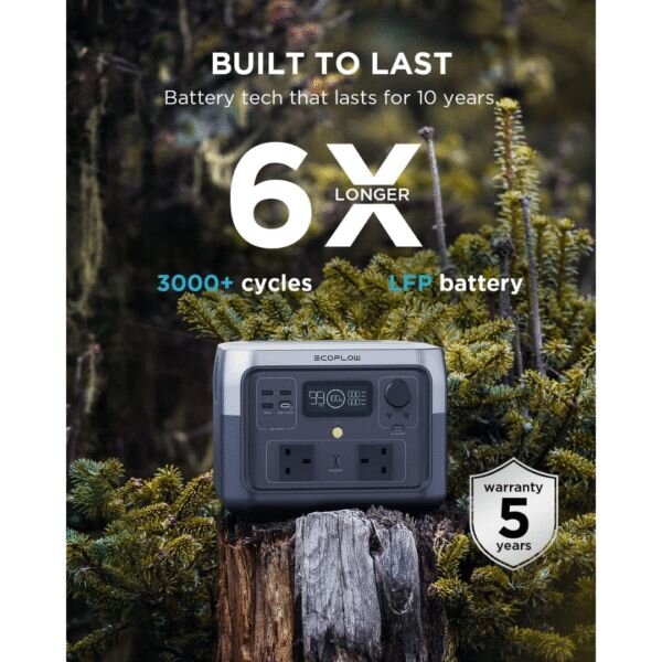 EcoFlow River 2 Max ZMR610-B-UK Portable Power Station by Ecoflow — view 4