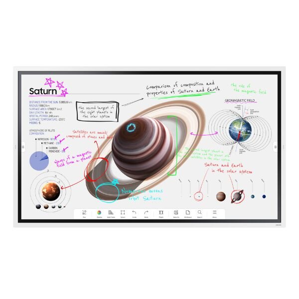 Samsung Flip Pro  4K UHD WM65B 65 Inch Interactive Display  LH65WMBWBGCXUE by Samsung
