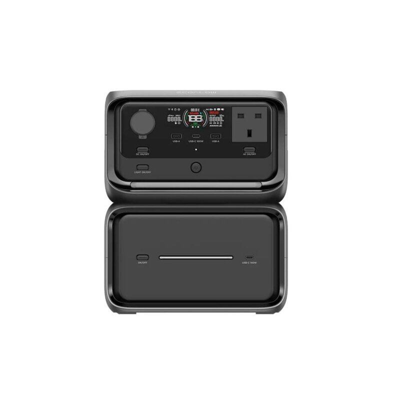 EcoFlow RIVER 3 Max Plus 868Wh 600W Portable Power Station by Ecoflow — view 2