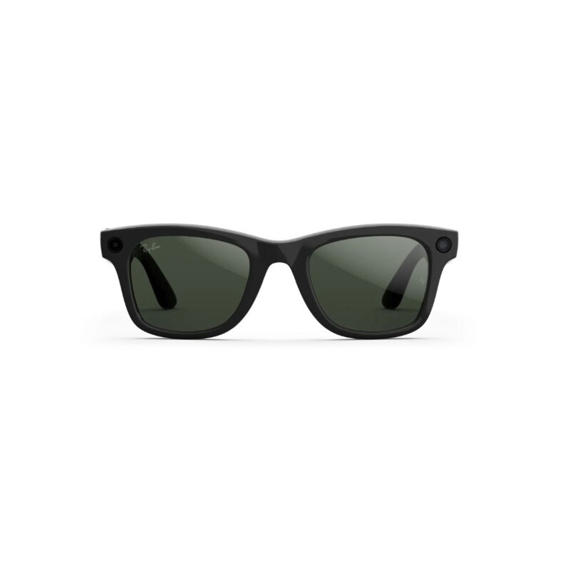 Ray-Ban Meta Wayfarer Gen 2 AI Glasses Green Transitions Lens Shiny Black Smart Eyewear by Other — view 2