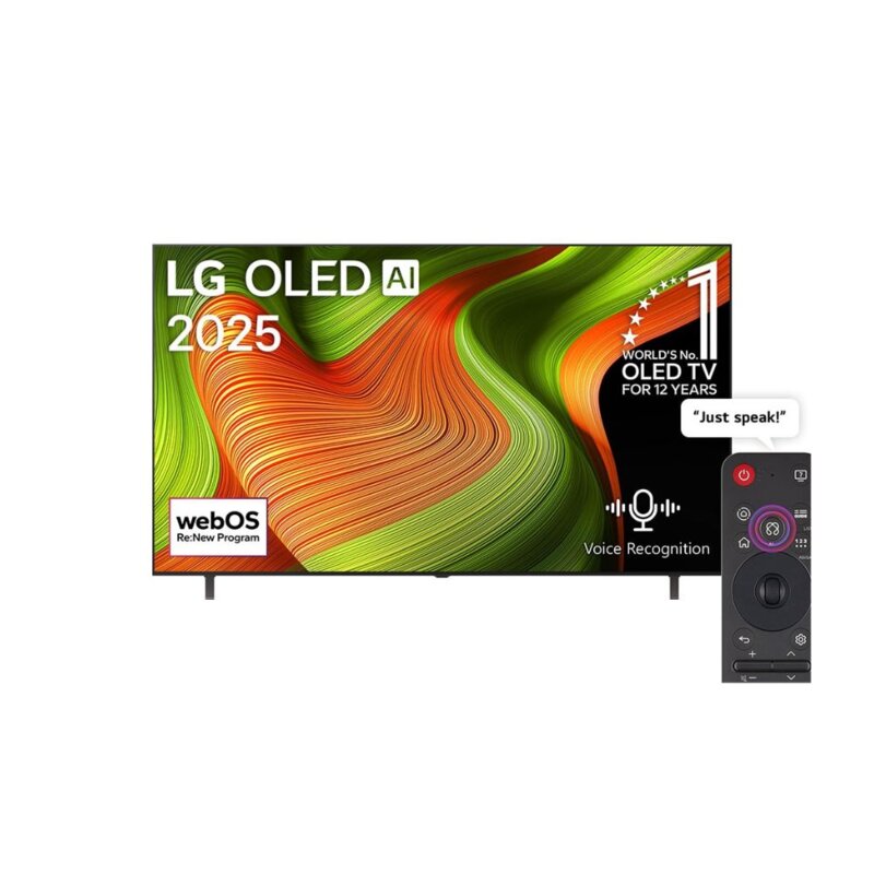 LG OLED55B56 55 Inch OLED 4K Smart TV – Dolby Vision, AI Processor by LG
