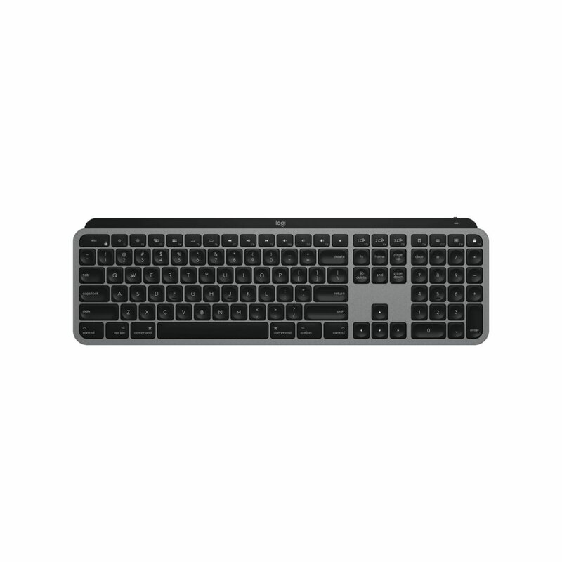 Logitech MX Keys For Mac Advanced Wireless Illuminated Keyboard - Space Grey by Mouse/keyboards