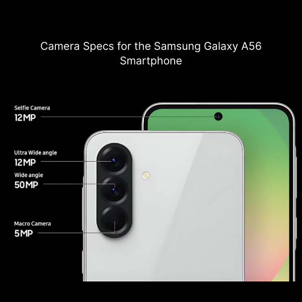 Samsung Galaxy A56 5G, [8GB RAM 128GB] , [8GB RAM 256GB], [12GB RAM 256GB] Dual SIM by Samsung — view 4