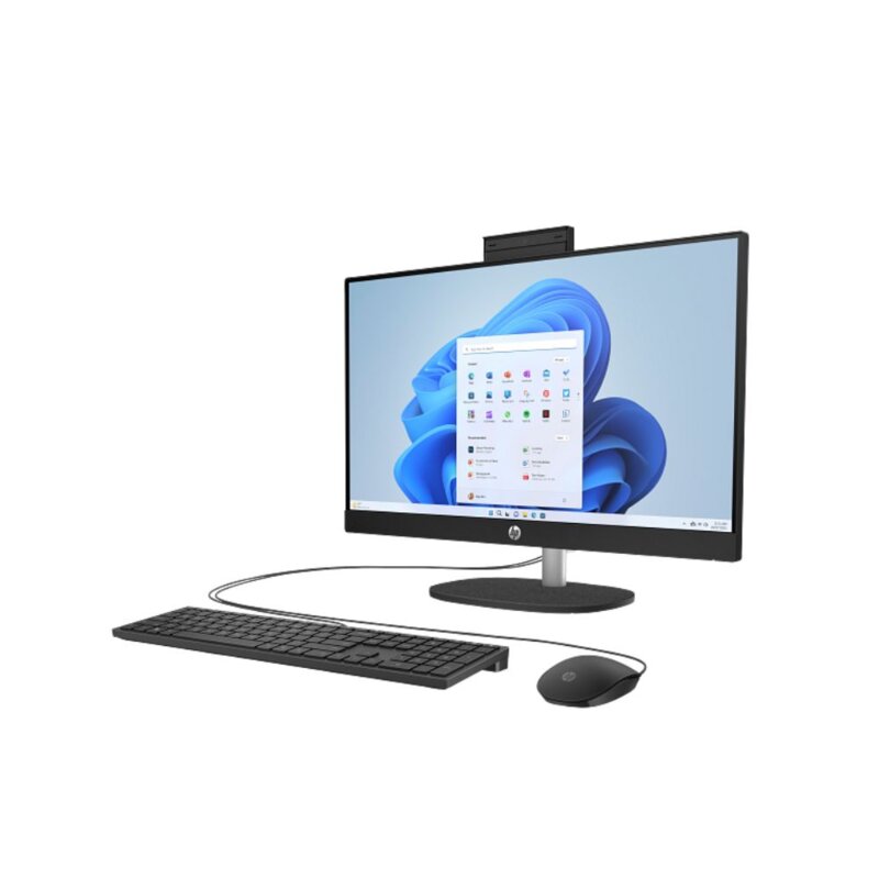 HP AIO 24-CR0308NH All-in-One Desktop, 23.8 Inch Display, Intel Core I5, 8GB RAM, 512GB SSD by HP — view 2