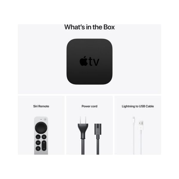 Apple TV 4K (64GB, 2021) by TV Sticks — view 4