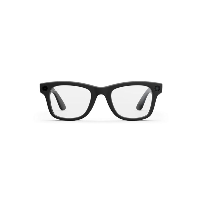 Ray-Ban Meta Wayfarer Gen 2 AI Glasses Matte Black Clear Lens Smart Eyewear by Ray-Ban — view 2