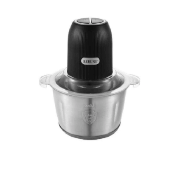 Rebune RE-2-100 Food Processor: 500W, 3.0L Stainless Steel by Other — view 2