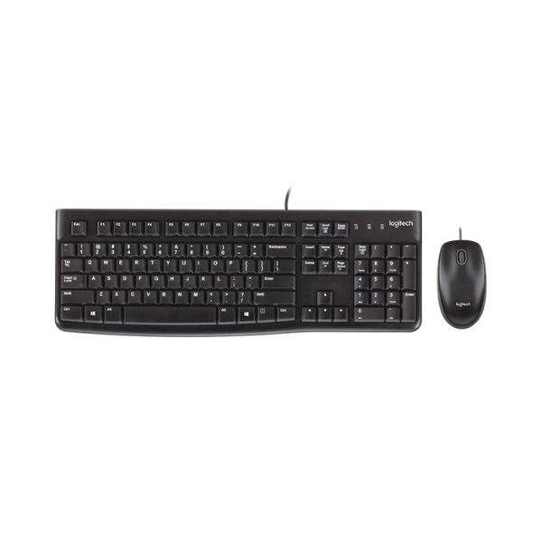 Logitech USB  Keyboard & Mouse MK120 Combo by Logitech — view 3
