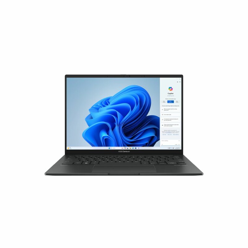 ASUS - Zenbook Q425MA 14 OLED Ultrabook Laptop Intel EVO Edition 16-Core Ultra 7 155H, 16GB, 1TB SSD, 14 Inch WUXGA OLED Touchscreen, Backlit Keyboard, Win 11 Pro, 3 Pin UAE, Jasper Gray by Asus