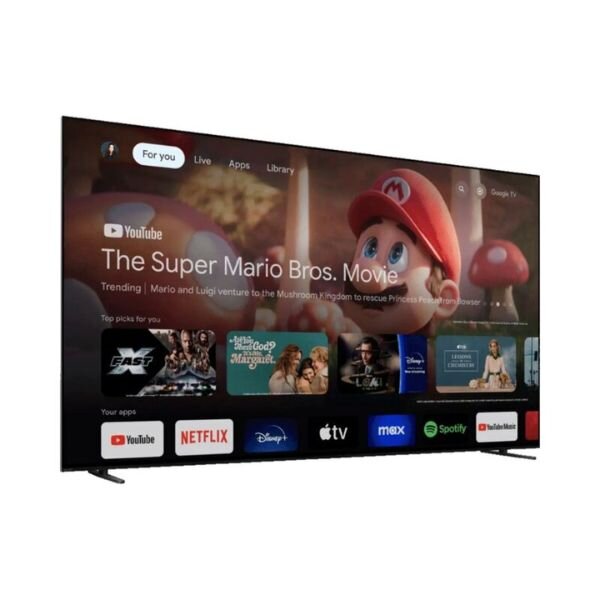 Sony 65 Inch 4K OLED Google Smart TV 65XR80 by Sony — view 2