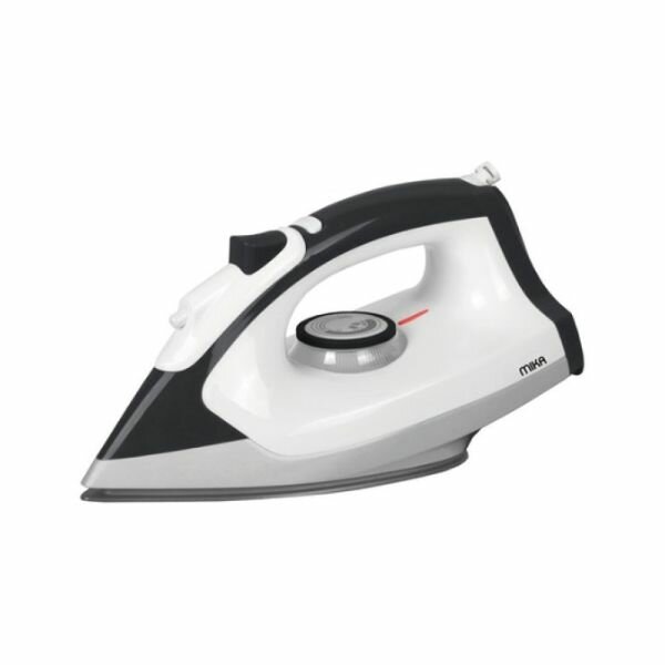 Mika Dry Iron, With Spray, Ceramic Soleplate, White & Black MIDS201C by Mika