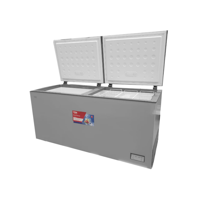 Von VAFC-70DHS Chest Freezers, 708L - Grey by Other