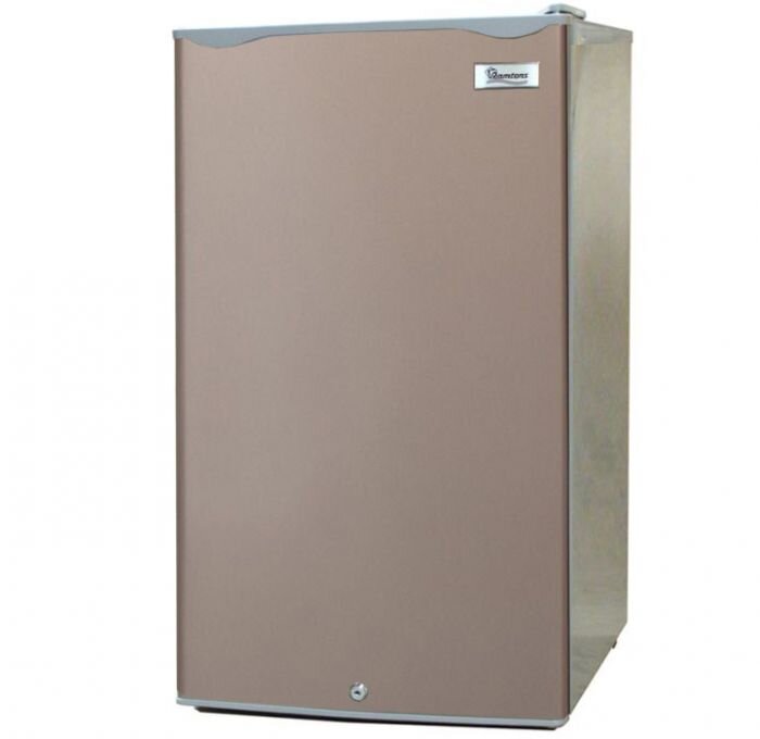 Ramtons 90L Single Door Direct Cool Fridge – Gold, RF/21 by Ramtons