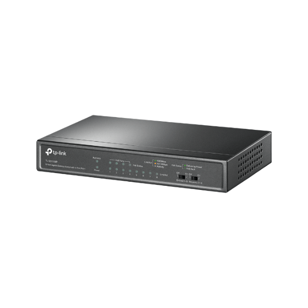 TP-Link TL-SG1008P: 8 Port Gigabit Desktop Switch With 4-Port PoE by TP-Link — view 2