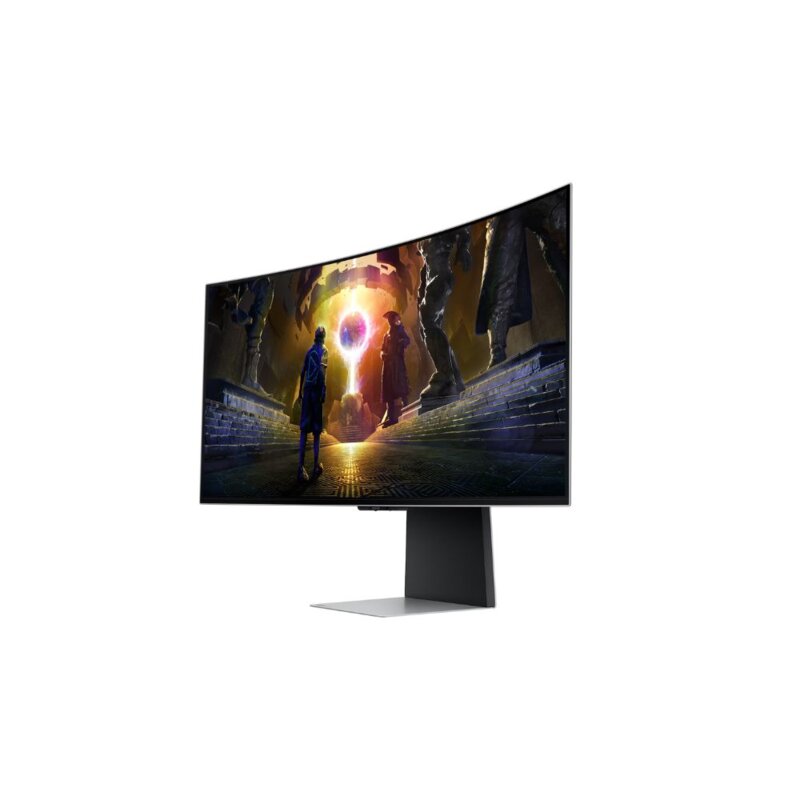 Samsung 34 Inch OLED Ultrawide Gaming Monitor LS34DG852SMXUE by Samsung — view 2