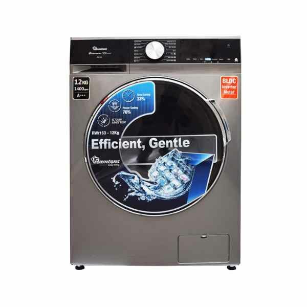 RAMTONS 12KG FRONT LOAD WASHER RW/153  FULLY AUTOMATIC  1400RPM by Ramtons