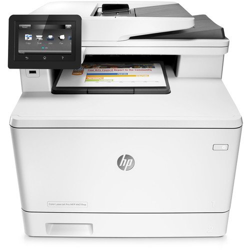 HP Color LaserJet Pro M477fnw All-in-One Laser Printer by HP — view 2