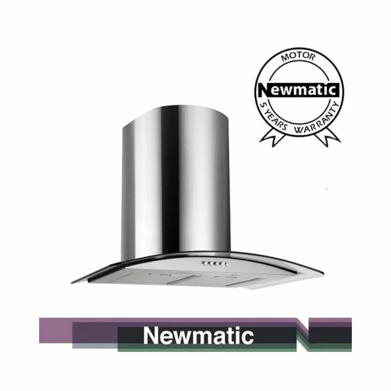 Newmatic H77.9P Kitchen Chimney Hood by Newmatic