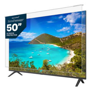 49/50 Inch TV Protector – Custom Fit Screen Guard For TVs, Anti-Glare, Easy Installation