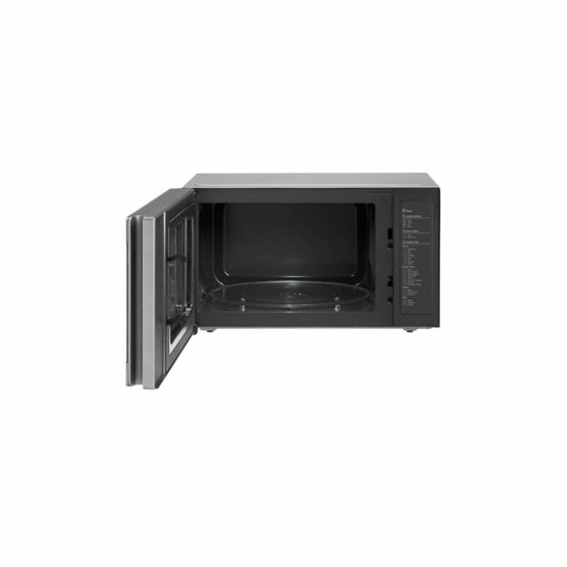 LG 42L NeoChef™ Grill Microwave - Fast Cooking, Smart Inverter, Noble Silver, Model MH8265CIS by LG — view 3