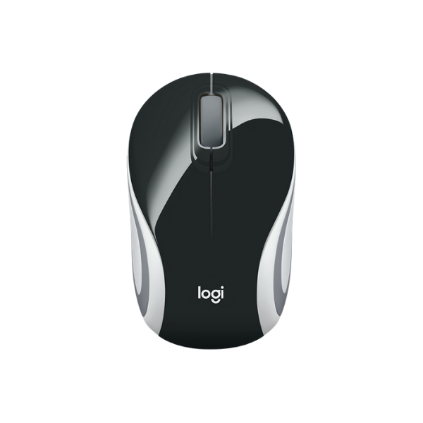 Logitech Wireless Mouse M187 (Black, Red, White) by Logitech