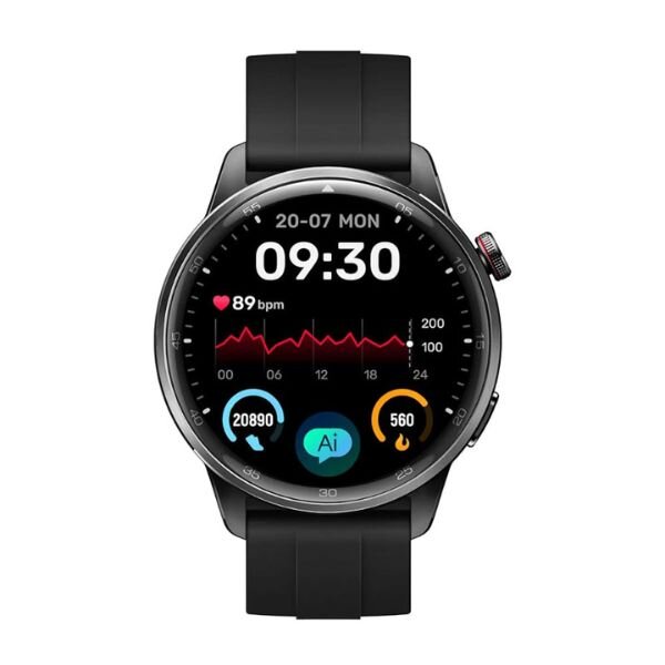 OnePlus Watch 3 - 46mm, Black Titanium & Silver Stainless Steel, 16-Day Battery Life by OnePlus — view 2