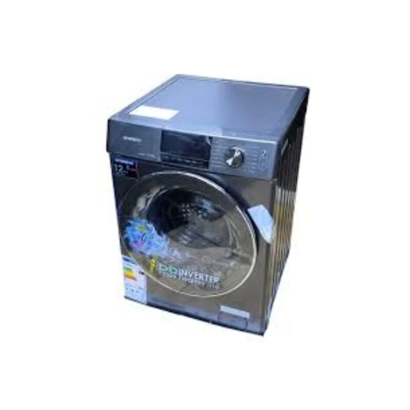 Skyworth 12KG Washer And 8KG Dryer Front Load Washing Machine - Automatic, LED Display, Smart Load Detect, F12446GDY by Other — view 3