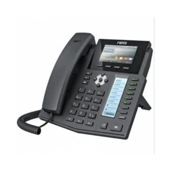 Fanvil X5S 6 Line Executive Gigabit Color Display Phone by Fanvil