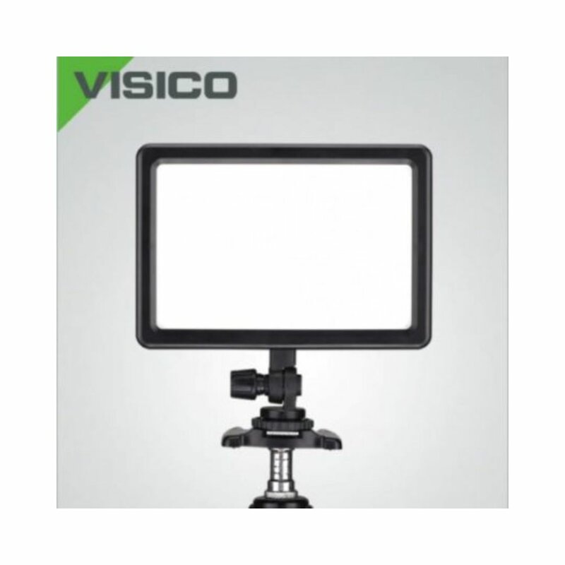 Visico LED-50A 3LIGHTS 3STANDS 3CHARGERS 6 BATTERIES by Visico
