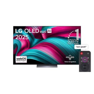 LG OLED83C56LA – 83 Inch 4K OLED Smart TV With α9 AI Gen8 Processor