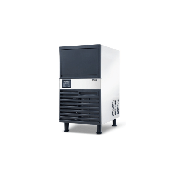 MIKA MIC1D3615X Ice Maker: 36kg Capacity, Dual Option, Stainless Steel & Black by Mika — view 2