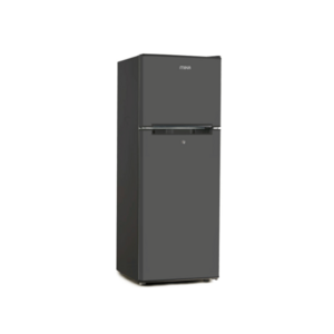 MIKA 138L 2 Door Defrost Fridge Dark Silver MRDCD138DS
