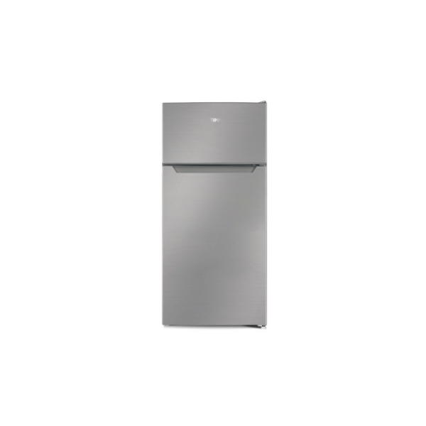 MIKA 112L 2 Door Defrost Fridge Line Silver Dark MRDCD112LSD by Mika