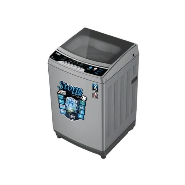 Mika MWATL3510DS Washing Machine, Top Load, Fully-Automatic, 10Kgs, Dark Silver by Mika — view 2