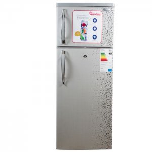 RAMTONS 213 LITERS 2 DOOR DIRECT COOL FRIDGE, MAR SILVER- RF/244