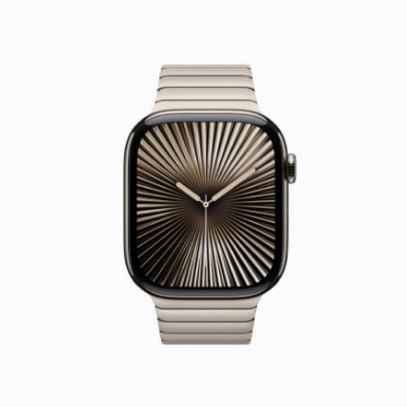 Apple Watch Series 10 46mm Special Edition Watch With GPS + Cellular – Natural Titanium by Apple — view 3