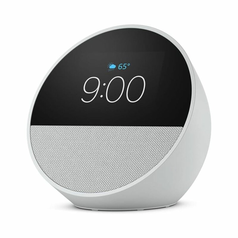 Amazon Echo Spot 2024 With Clock by Amazon — view 2