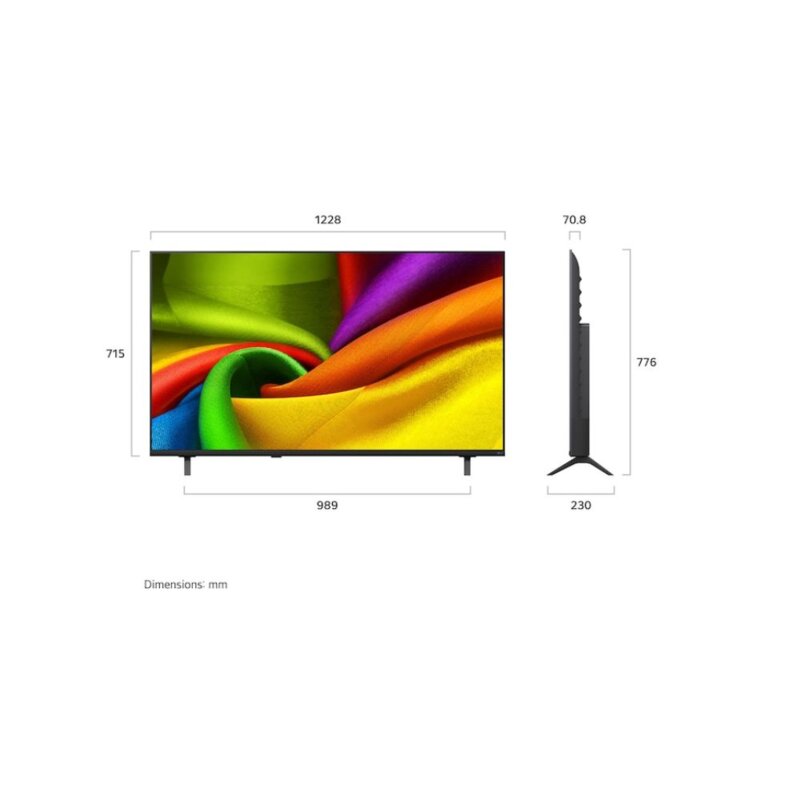 LG 55 Inch NANO 4K AI NU84 Smart TV 55NU840B6LA – AI-Powered 4K Entertainment by LG — view 2