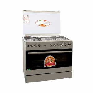 Von F9E50E2/ F9E42G2.IL.S/ VAC9F042WX 4 Gas + 2 Electric Cooker - Stainless Steel