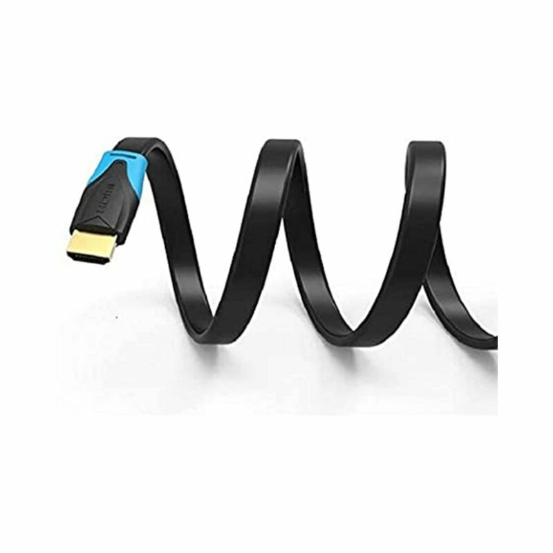 VENTION FLAT HDMI CABLE 8M BLACK – VEN-AAKBK by Cables — view 2