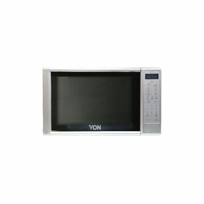Von VAMG-20DGS Microwave Oven Grill 20L - Silver by Other