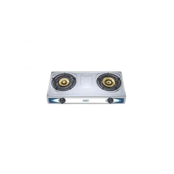 SOLSTAR GB2SS 2-Burner Gas Table Top Cooker - Compact & Durable by Other