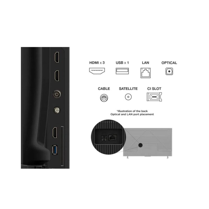 TCL 50 Inch 4K Google Smart TV With Dolby Atmos 50V6D Premium Picture And Sound For Every Home by TCL — view 4