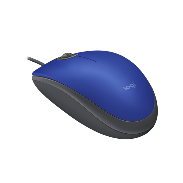 Logitech USB Silent Mouse M110S - Blue by Logitech — view 2