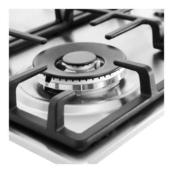 Hisense HHU60GAGR 60CM Built-in Gas Hob – Stainless Steel by Hisense — view 2