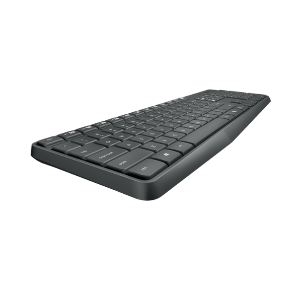 Logitech Wireless Keyboard & Mouse MK235 - English & Arabic by Logitech — view 2
