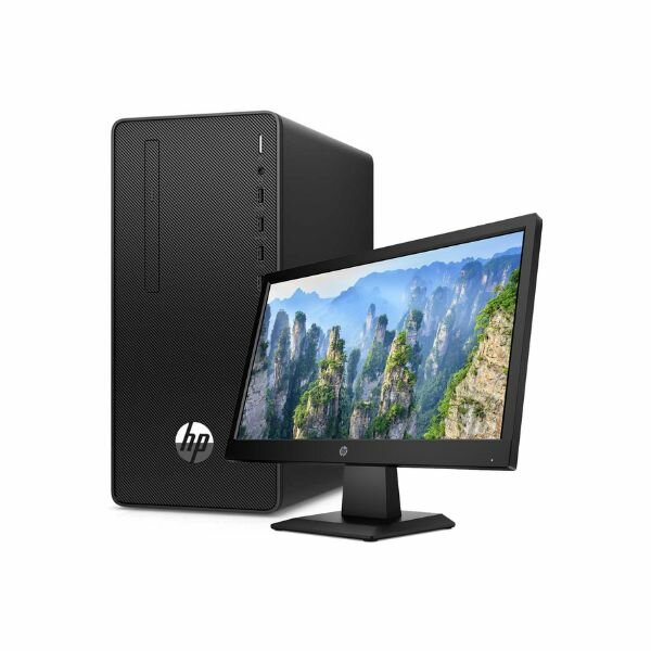 Power-Packed HP 290 G4: Core I7-10700 (10th Gen), 8GB RAM, 1TB HDD, 22 " Monitor by HP — view 3