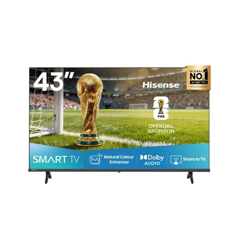 Hisense 43 Inch 43A4Q FHD VIDAA Smart TV With VIDAA OS by Hisense