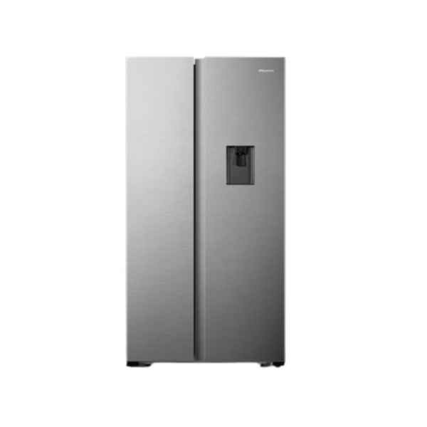 Hisense 541 Litres REF558DR Side By Side Fridge - Silver by Hisense